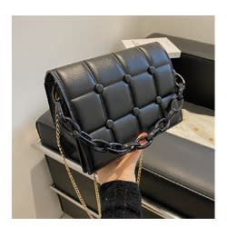 Ladies Crossbody Hand Bag- Black