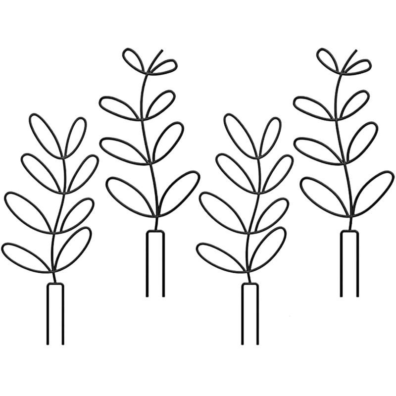 Indoor Plant Trellis,Leaf Shape Garden Trellis for