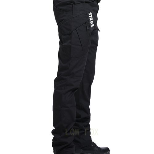Mountain Multi-Pocket Riding Clothing For Men Breathable Durable Spring Autumn Bmx Trousers BK