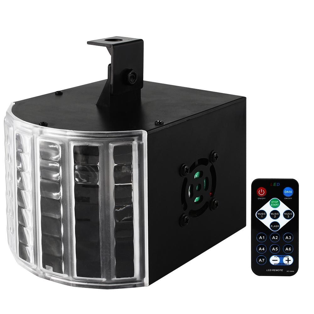 More Specifications Remote Mini Butterfly Light Ultra-Bright Beam Lamp EW-01R AC100-240V For Bar
