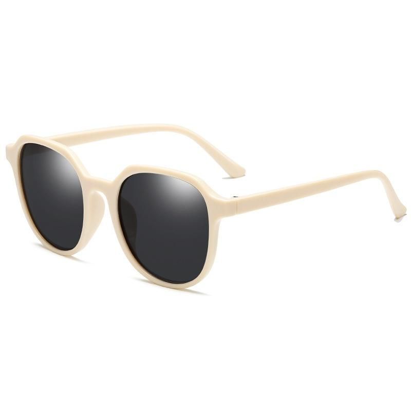 Polarized UV protection men's and women's oval frame glasses