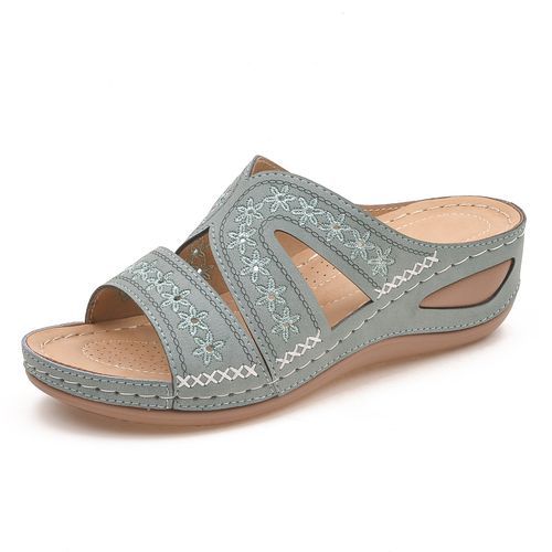 Women Platform Sandals(green)