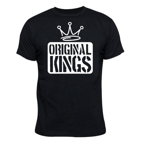 Original Kings Print T-Shirt - Black