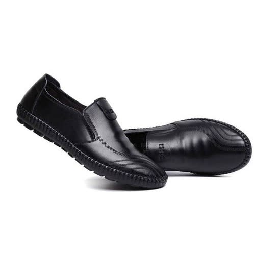 Men Loafers - Black