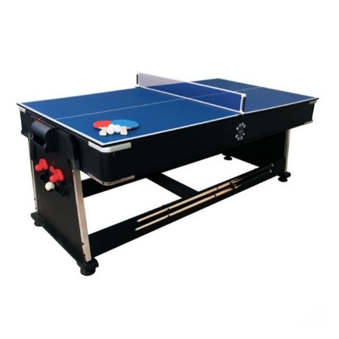 7ft 3-in-1 Multi Games Table -Snooker - Table Tennis - Air Hockey