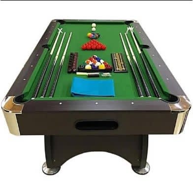 7ft Snooker Board With Complete Accessories
