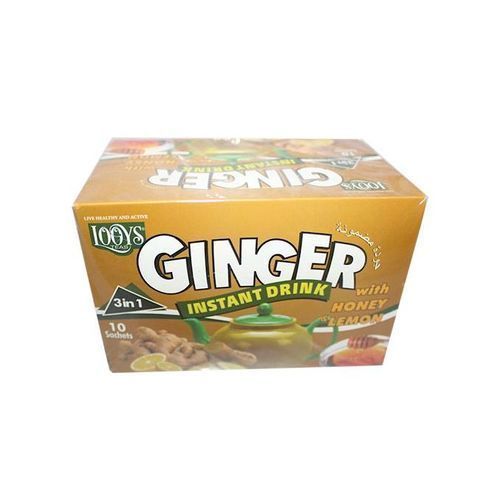 Ginger Instant Drink With Honey And Lemon .