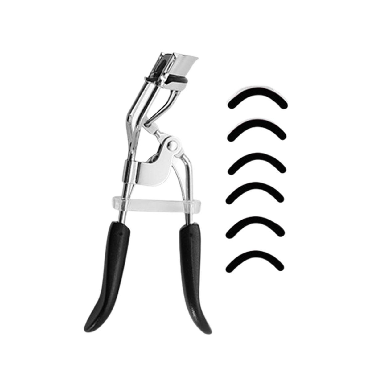1 Set Curling Eyelash Clip Eyebrow Brush Eyelash Curler Kit