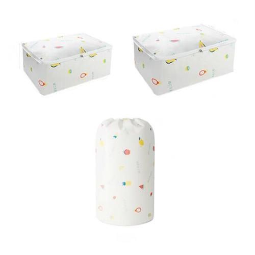 Three-piece Suit Quilt Storage Bag Clothes Quilt Oversized Clothes Bag For Household Moisture Proof And Dust Proof Moving Luggage Packing Bag
