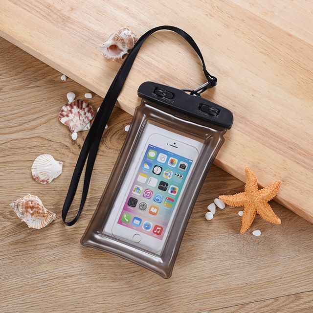 Airbag Floating Waterproof Bag Mobile Phone Pouch Swimming