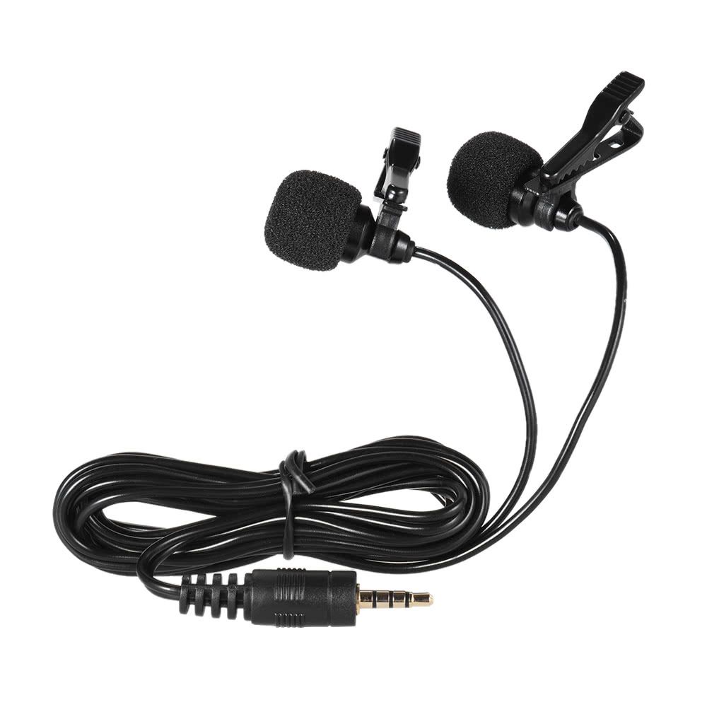 Andoer 150cm Cellphone Smartphone Mini Dual-Headed