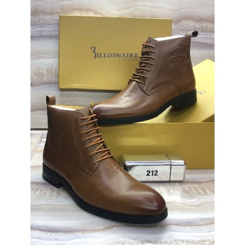 Leather Boot - Brown
