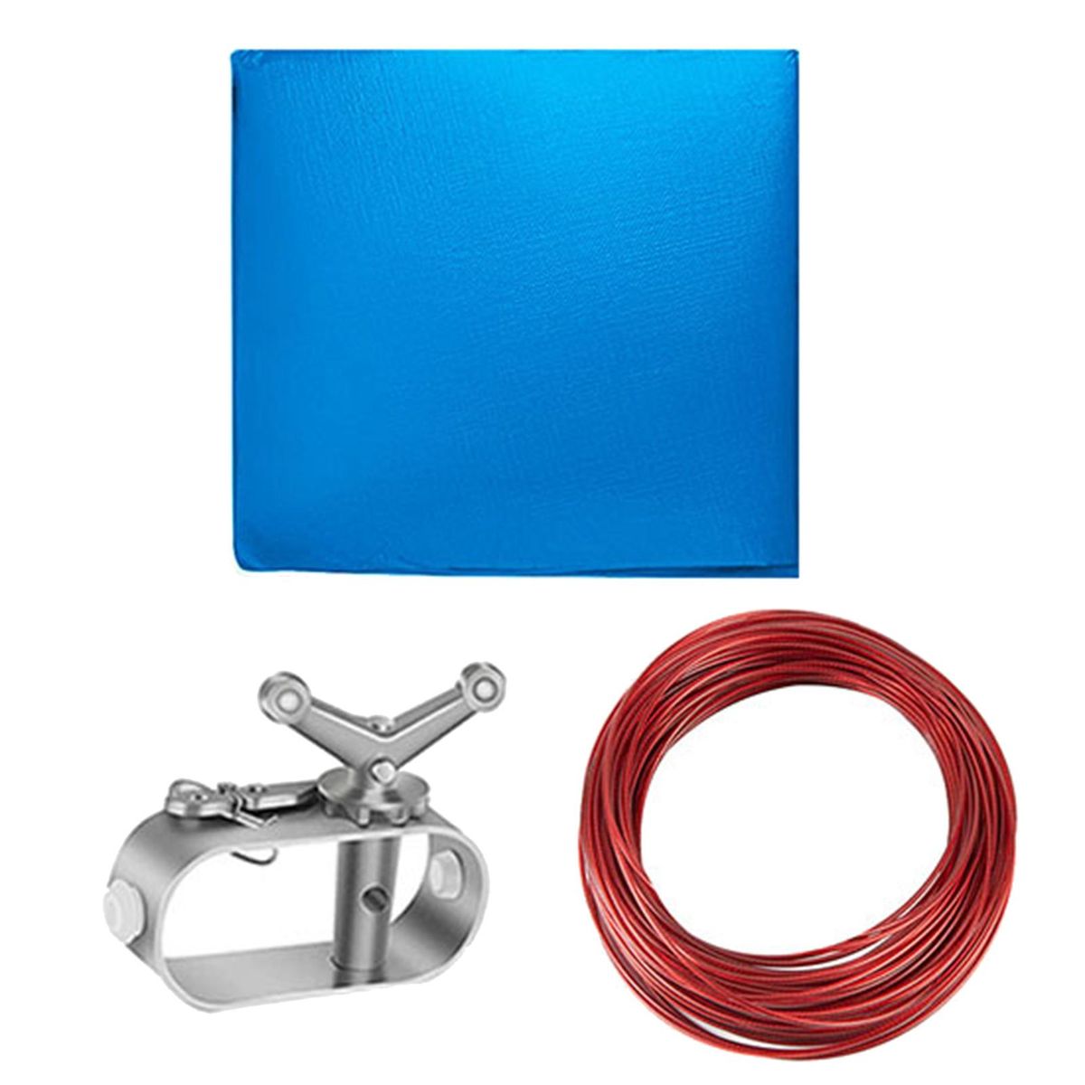 Pool Cover for Debris Protection Winter Pool Protection Kit 3pcsset