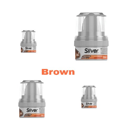 Black Shoe Cream For Leather -4 Pieces