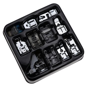 11 Pieces Domestic Sewing Machine Presser Foot Set