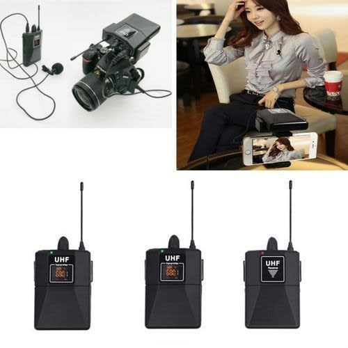 Dual Wireless Lapel Microphone For Camera, Phone, Computer And Sound Systems -2 Lapel