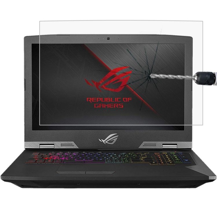 Laptop Screen HD Tempered Film For ASUS ROG G703 17.3 Inch
