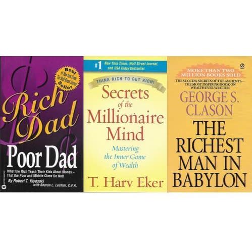 Rich Dad Poor Dad + Secrets Of The Millionaire Mind +the Richest Man In Babylon
