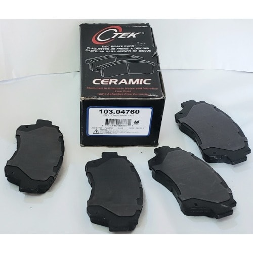 Centric 103.04760 C-tek Ceramic Front Brake Pad Set