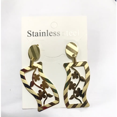 Shiny Roses Design Earrings