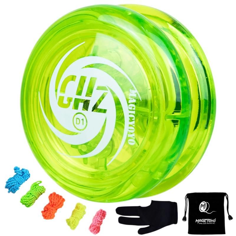 Responsive Yoyo D1 GHZ, Professional Looping Yoyos For Kids Beginner With Yoyo Strings++Yoyo Bags