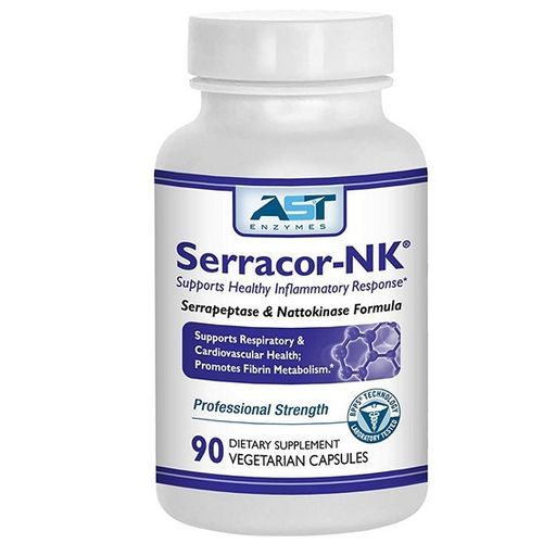 Serracor-NK 90Cap Serrapeptase N Nattokinase