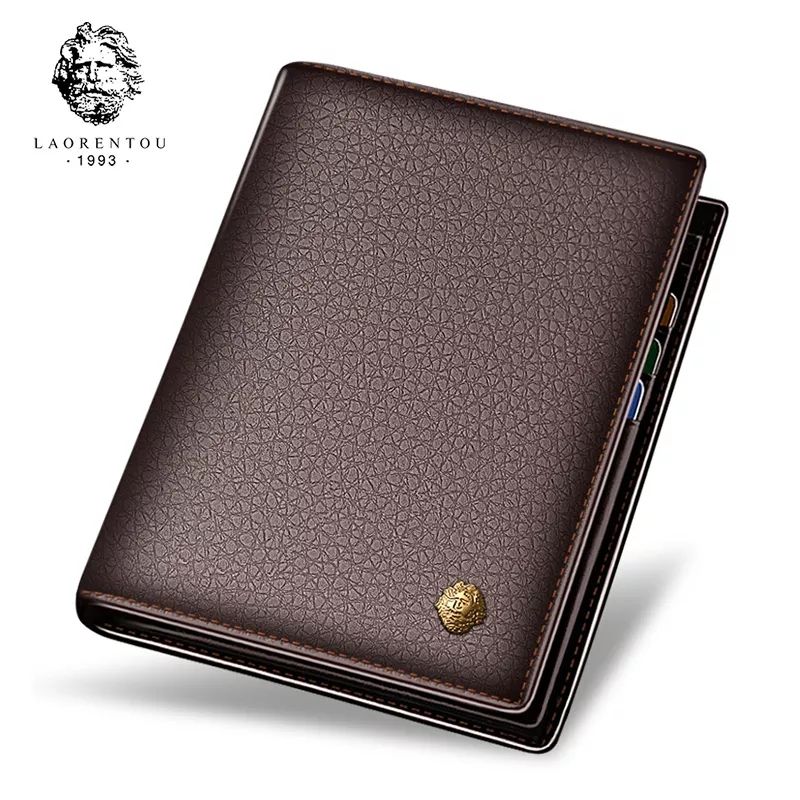 Genuine Leather Wallets - Brown