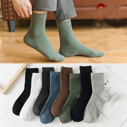 Men Autumn Winter Socks,Casual Business Cotton Sock 8 Pairs