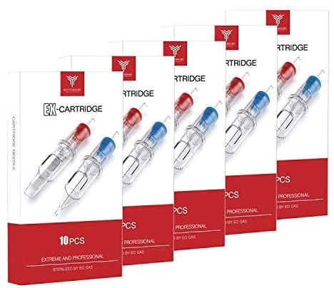 Extreme Tattoo Mast Tattoo Cartridges Needles 50pcs Round Shader Mixed 3RS 5RS 7RS 9RS 11RS Size