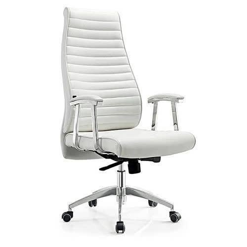 Executive Ergonomic Swivel Chair - White