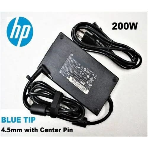 Hp Laptop Adapter Power Charger Blue Mouth 200W