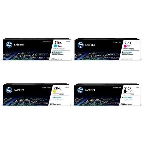 216a Original Laserjet Toner Cartidge Set - Cyan, Yellow, Magenta& Black Combo Pack