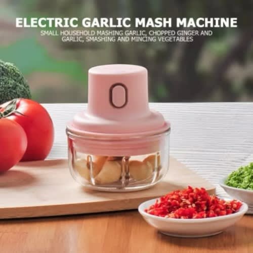 Wireless Electric Garlic Machine - Food Chopper - Meat Cutter - 100ml -  3.7V