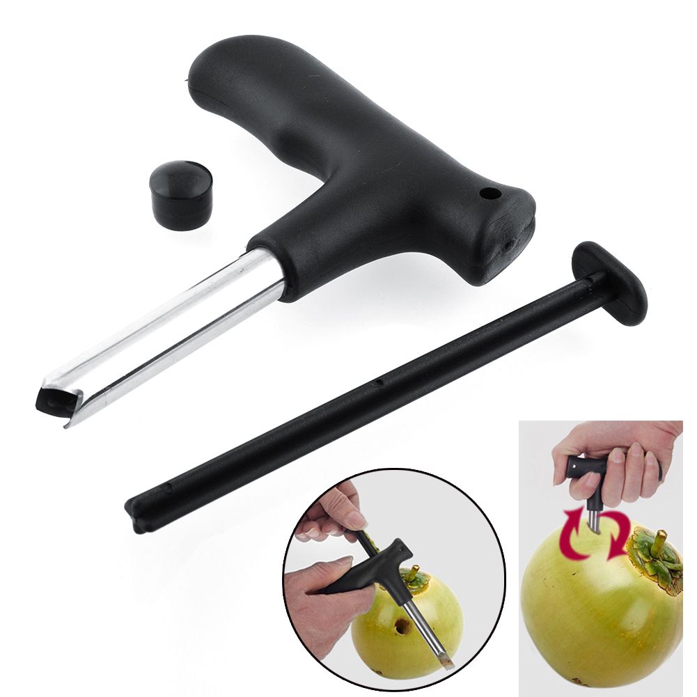 Knifes Cut Opener Opening Drill Durable New Driller Coconut