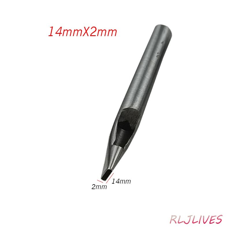 13 Sizes Oval Shape Leather Craft Puncher DIY Leather Hole Punch Maker Chisel Tool Set Belt Watch Banding Punching Tools