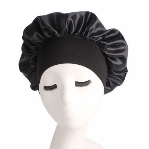 Satin Bonnet Cap Night Sleep Hat Silk Cap Head Wrap