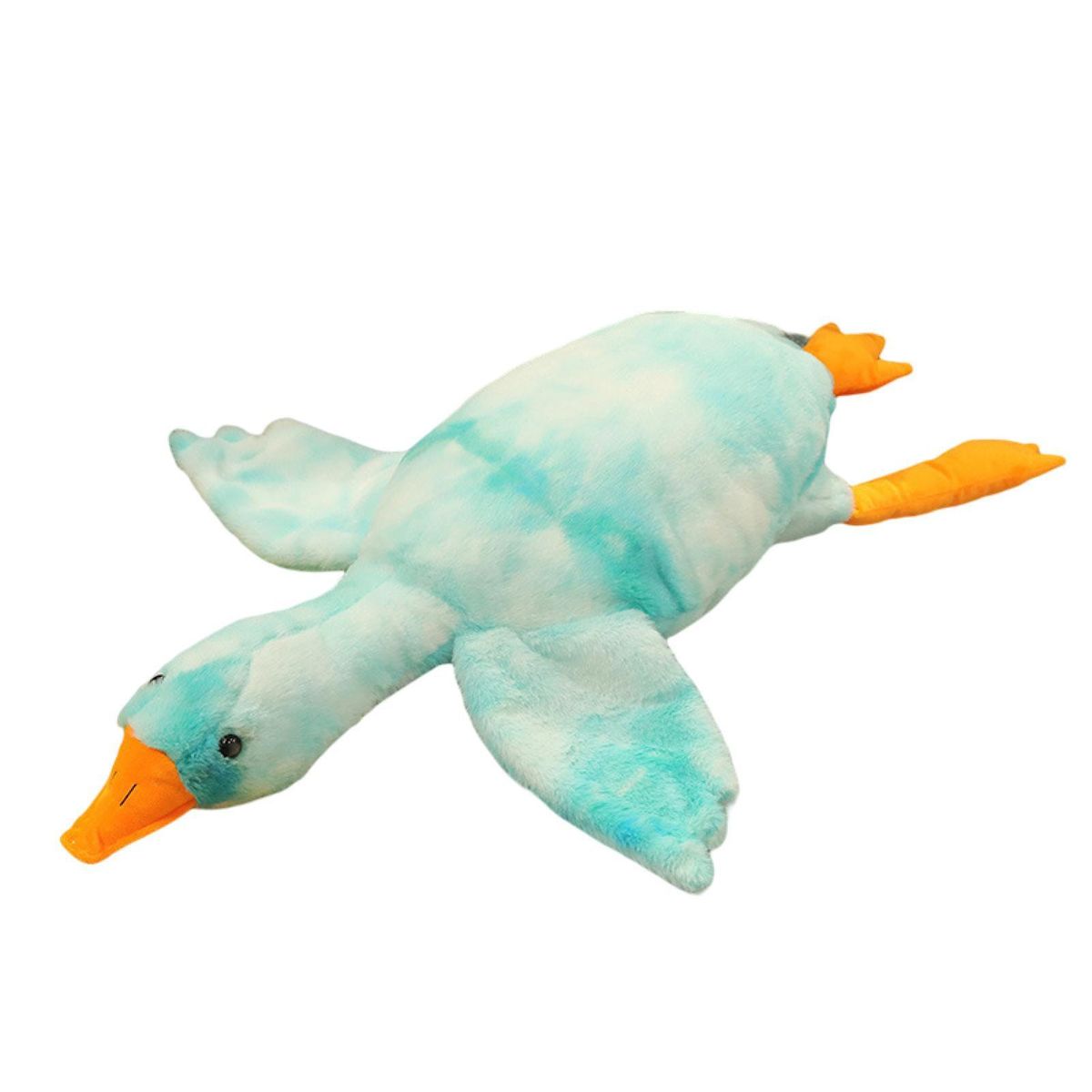 Goose Doll Pillow Stuffed Animal Plush Doll Toy Throw Pillow Blue