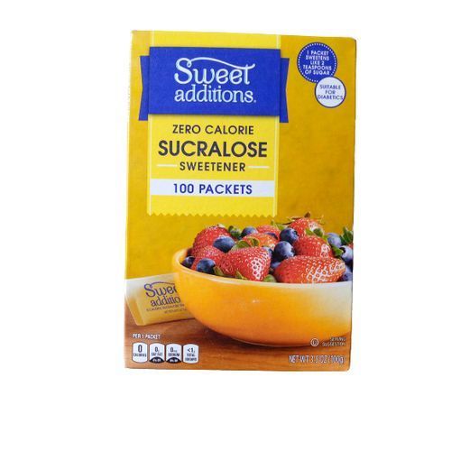 Zero Calories Sucralose Sweetners - 100 PACKETS