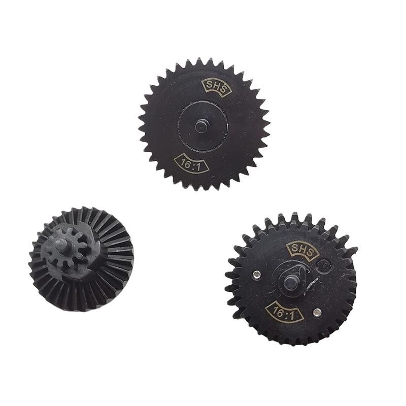 Steel Cut SHS Gear Set Torque 16:1 18:1 High Speed Gear Set For Ver.2 AEG EBB Airsoft Gearbox