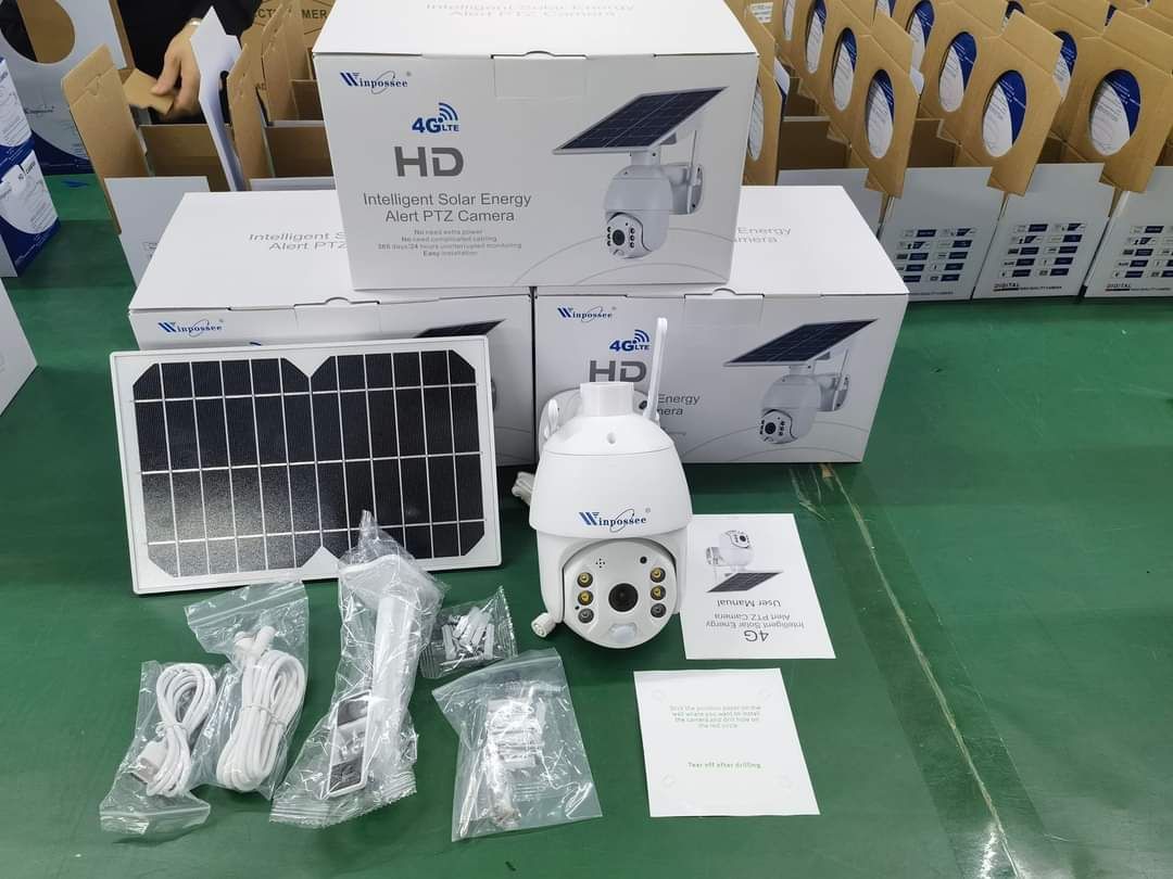 Solar Powered 4G PTZ Camera With Wireless Connection