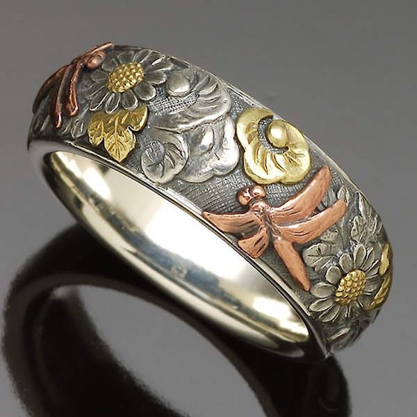 Mens Jewellery Stranger Things Aesthetic Accessories Vintage Rings Chunky Rings