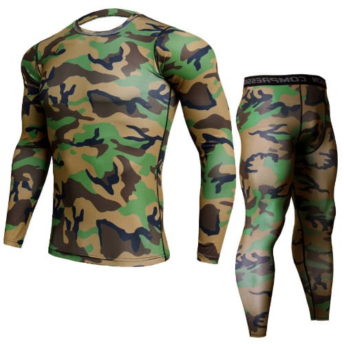 Long Sleeve + Trouser Suit For Sports