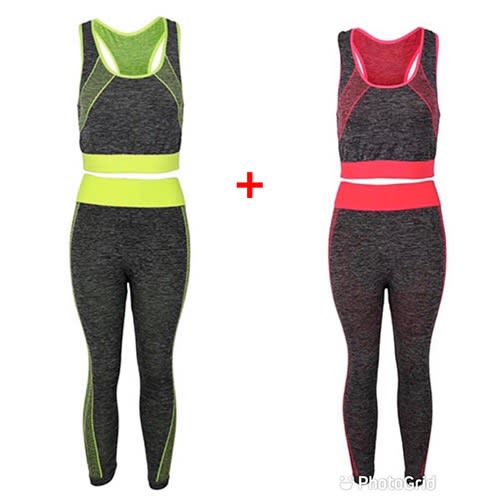 Women's Yoga Gym Set - 2 In 1