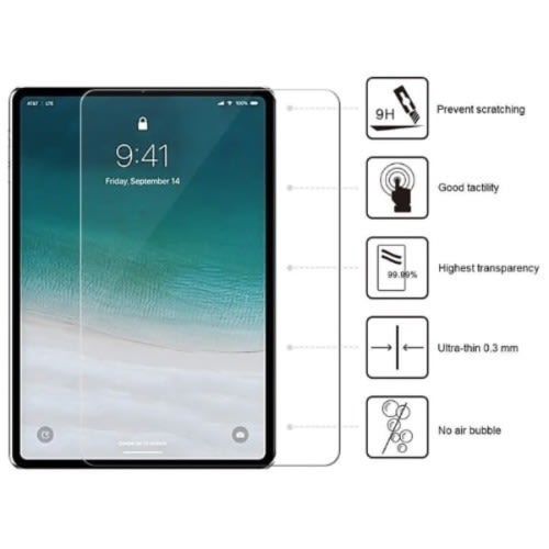 Glass Jar Tempered Glass Screen Protector For Ipad Pro 12.9 (2020 Edition)