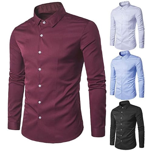 4 In 1 Men's Long Sleeve Shiris