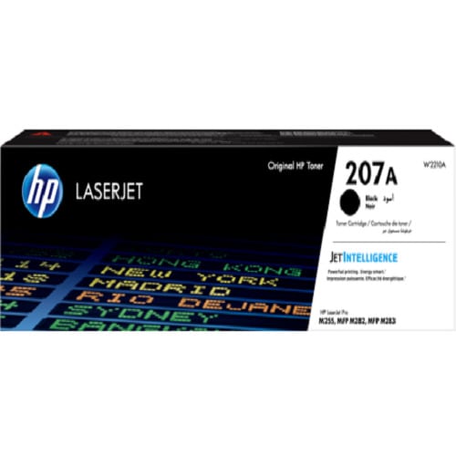 207a Black Original Laserjet Toner Cartridge(w2210a)