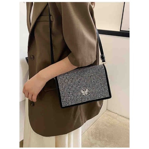 Ladies Fashion Rhinestone Handbag