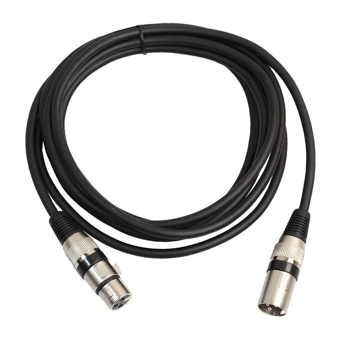 DMX Cable Microphone Cable XLR Male To XLR Female,  For DJ, 1.8m