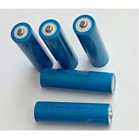 18650 Li-ion Battery - 3.7v - 5800mah - 5pcs