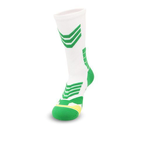 Men Football Sock,Adult Sport Non-Slip Soccer Sock (Green)